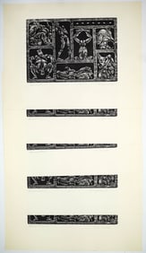 Fritz Eichenberg (5 OF SAME) Engravings SIGNED
