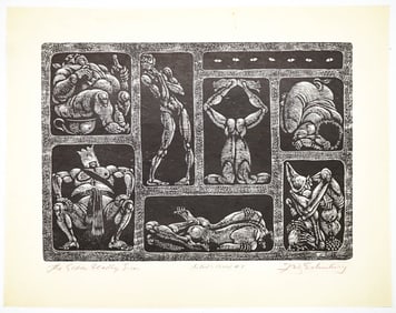 Fritz Eichenberg Seven Deadly Sins AP #4