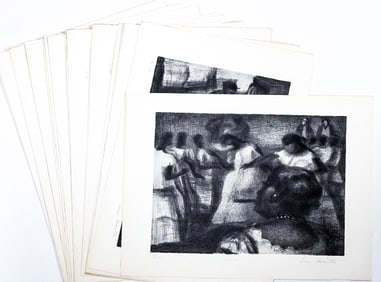 Lewis Rubenstein (20 of Same) Lithograph AAA, WPA
