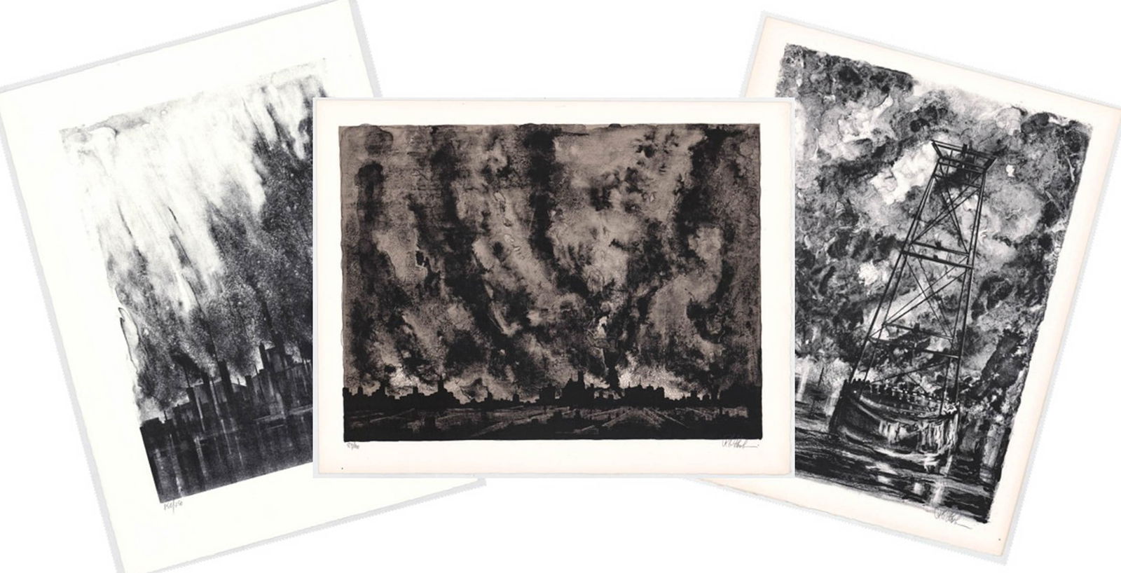 Richard Florsheim (3) S/N Lithographs (1 of 7)