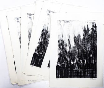 Richard Florsheim (13 of Same) S/N Lithographs