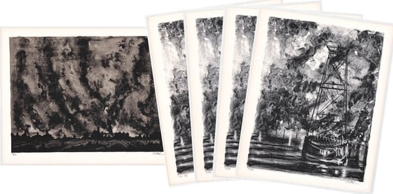 Richard Florsheim (4 of 2 Images) S/N Lithographs