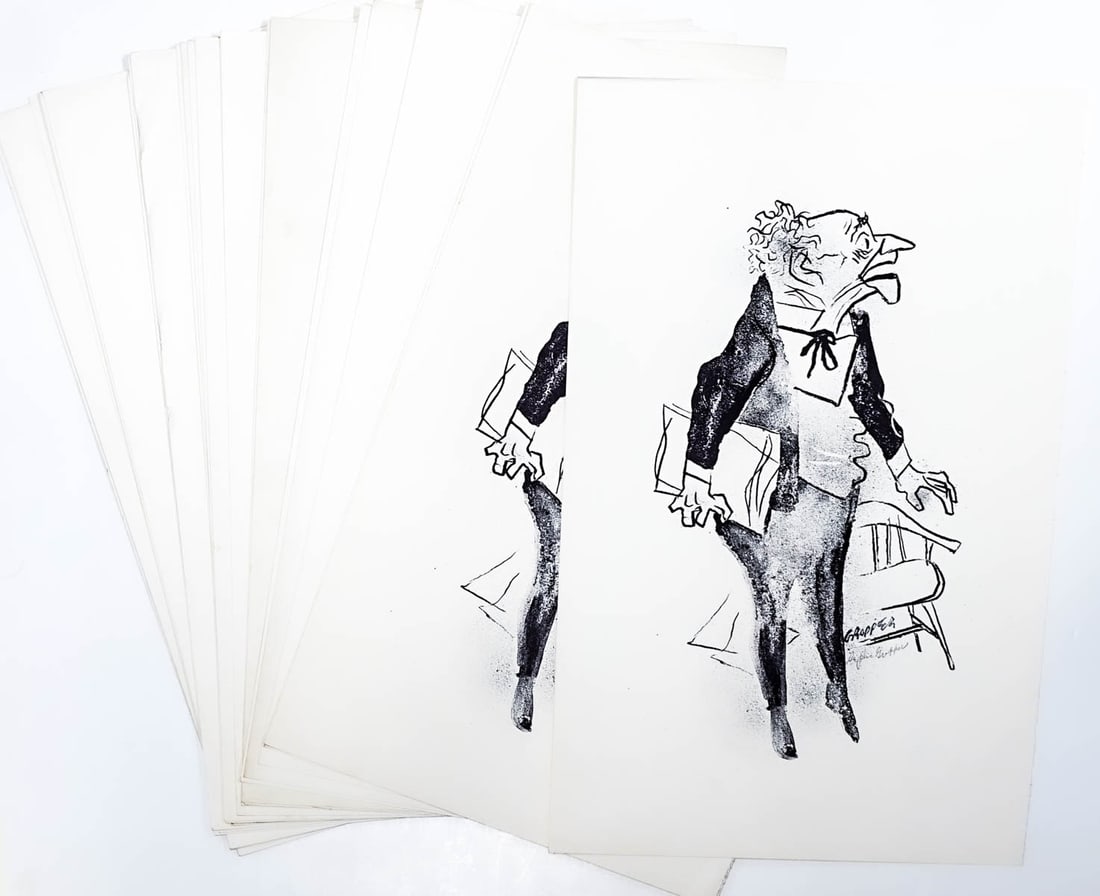 William Gropper (25 of Same) ATTORNEY Prints (1 of 2)