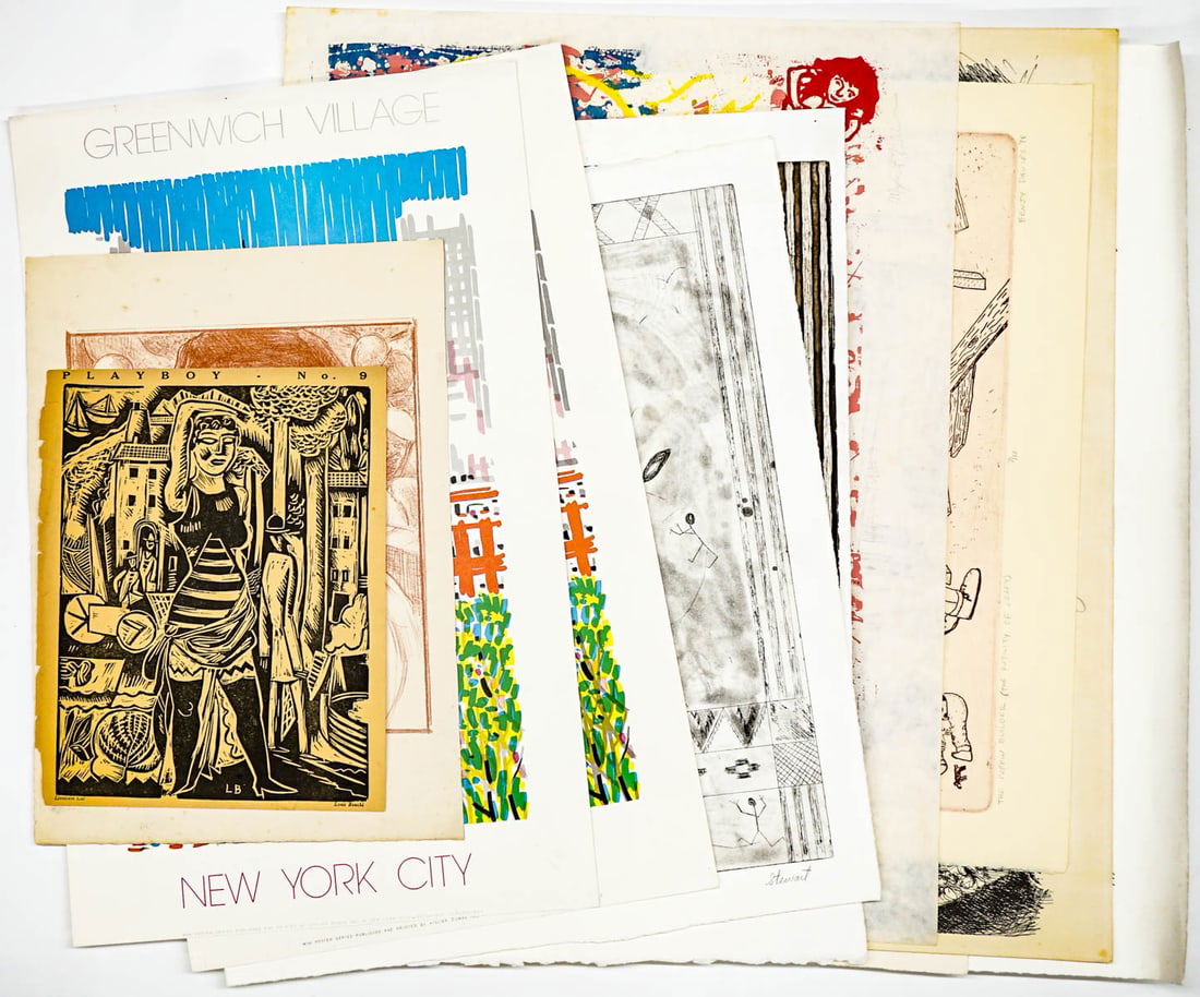 Various Artists (19) Prints [Many Signed] (1 of 10)