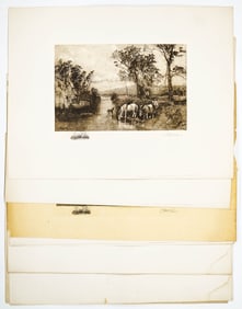 Robert Shaw (16 of Same) Etchings [Horses]