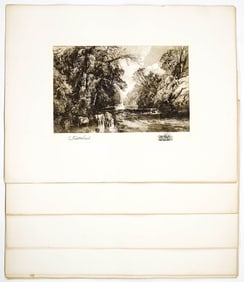Robert Shaw (17 of Same) Etchings [Cows]