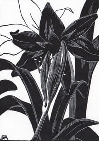 Grace Thurston Arnold Albee Woodcut