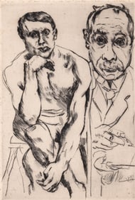 Lovis Corinth Etching