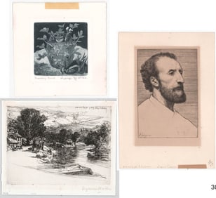 Alphones Legros, Seymour Haden, Mess Etchings