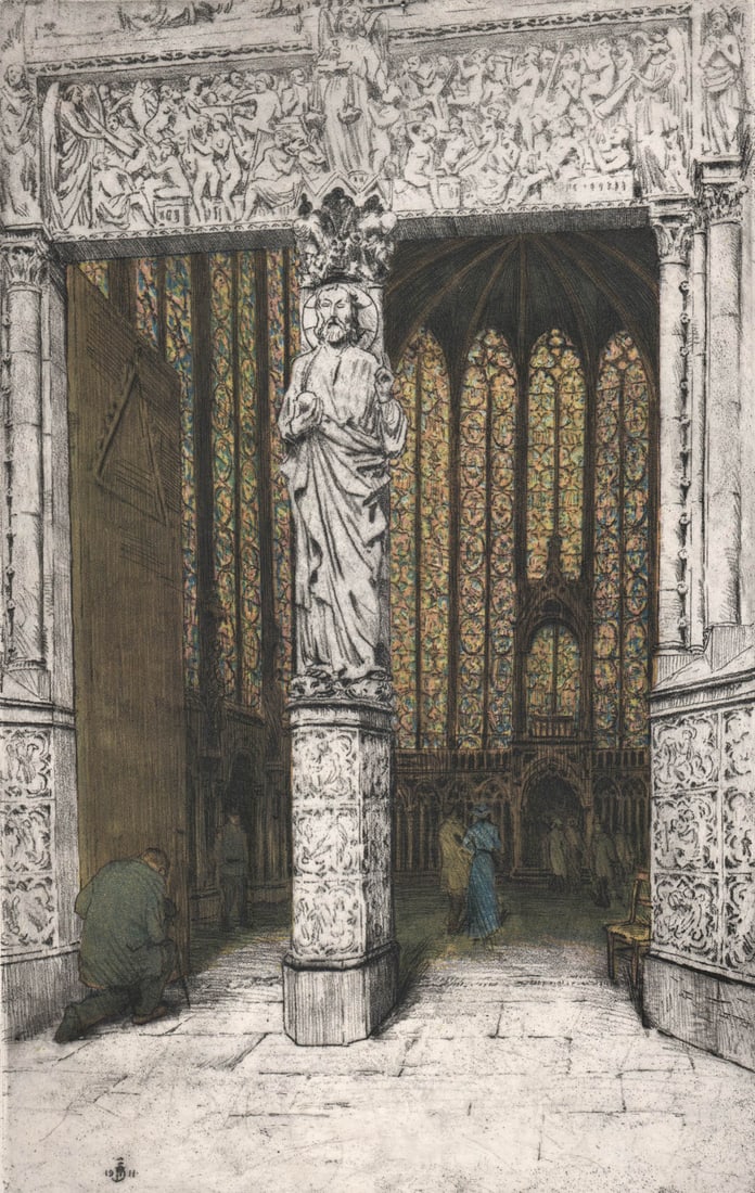 T.F. Simon Etching (1 of 5)