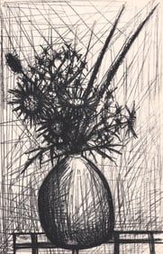 Bernard Buffet Lithograph [The Thistle, #152/200]
