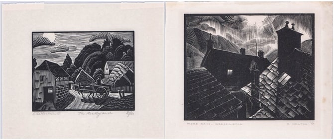 E. Newton & Ethelbert White Hand Signed Prints