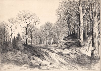 Thomas Nason Original Hand Signed Etching