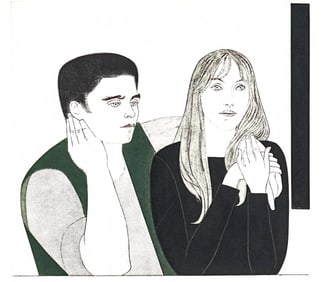 Will Barnet, The Young Couple