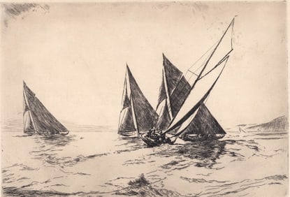 Yngve Edward Soderberg Etching SIGNED