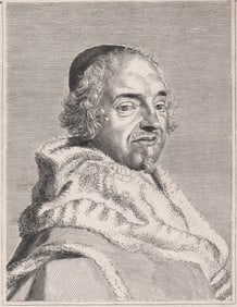 17th C. Claude Mellan Engraving French Old Master