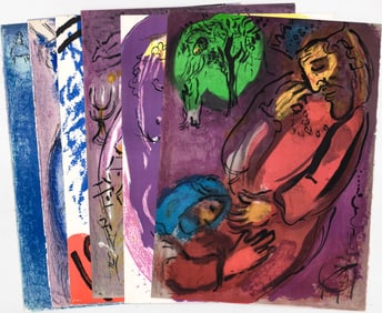 Marc Chagall (7) Vintage Lithographs