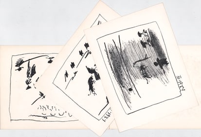 Picasso (4) Lithographs