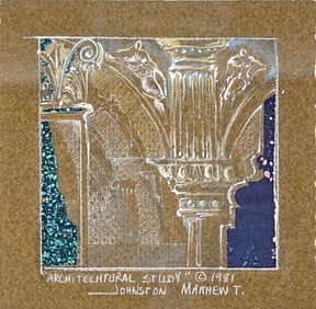 Matthew T. Johnston Original Architectural Study