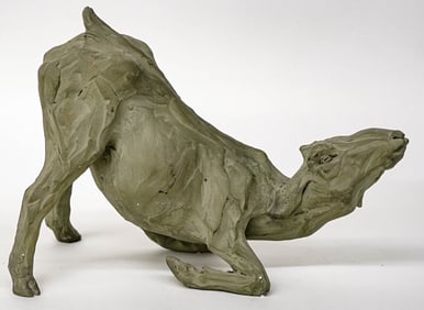 Beth Cavener Attributed Stoneware Sculpture