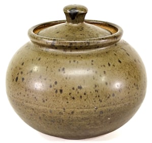 Ken Ferguson Studio Pottery Covered Jar