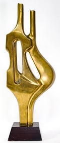 Mid-Century Modern Unsigned Bronze Sculpture