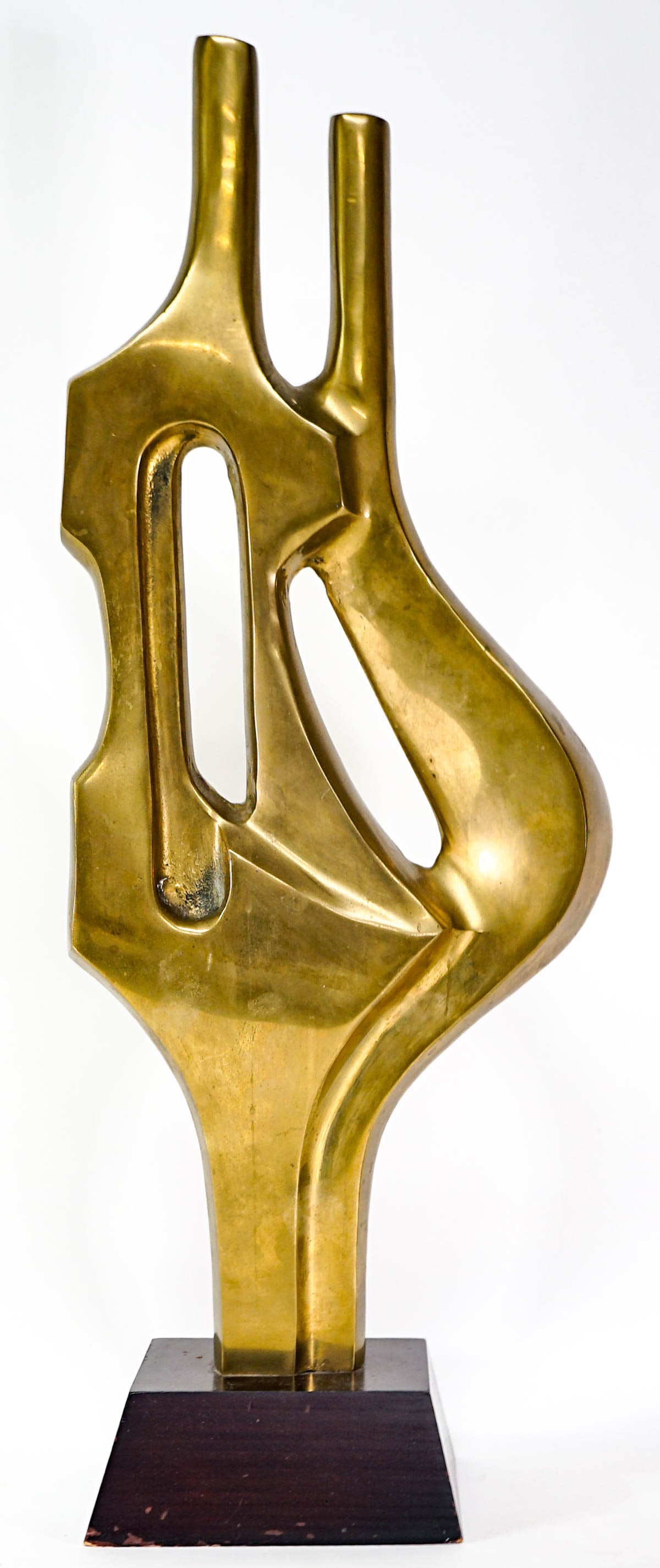 Mid-Century Modern Unsigned Bronze Sculpture (1 of 10)