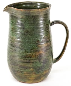 Minoru Nojima Studio Art Pottery 8.75IN Pitcher