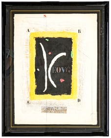 James Coignard S/N Large Mixed Media Print