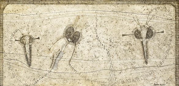 Thea Ekstrom (Sweden, 1920-1988) Oil/Panel