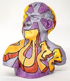 Lance Sinnema Ceramic Bust