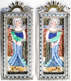 Rodolfo Morales (Mexico, 1925-2001) Pair