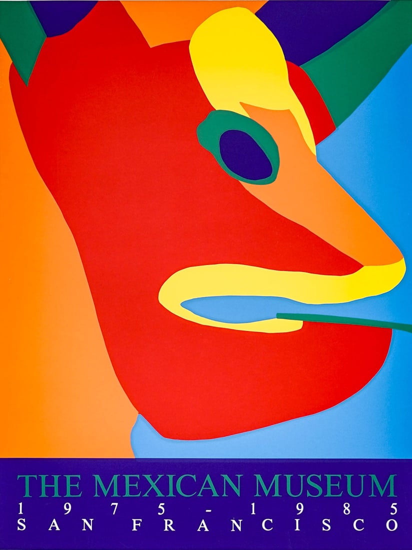 Rupert Garcia for The Mexican Museum Screenprint (1 of 4)