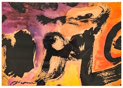 Paul Shapiro Signed Original Watercolor