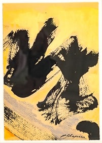 Paul Shapiro (b. 1939) Signed Original Watercolor