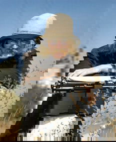 Baron Wolman Photo SIGNED [Richard Brautigan]