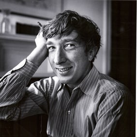 Baron Wolman Photo SIGNED [John Updike]
