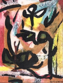 Original Gouache SIGNED 'Bruno'