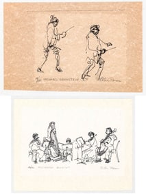 Esther Rosen (2) S/N Prints [Orchestra]