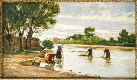 Erdossy Bela (Hungary 1871-1928) Oil/Board