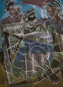 Hans Erni Signed & Numbered Lithograph