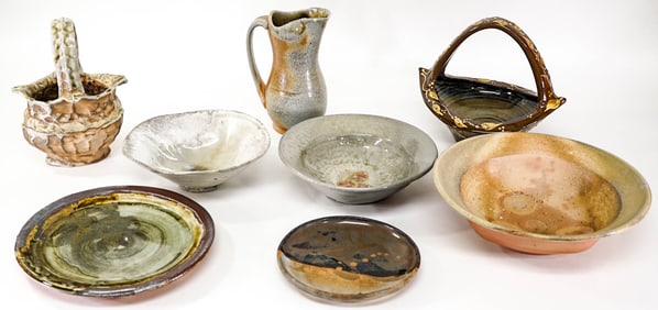 Studio Pottery (8 PCS) Montana Artists