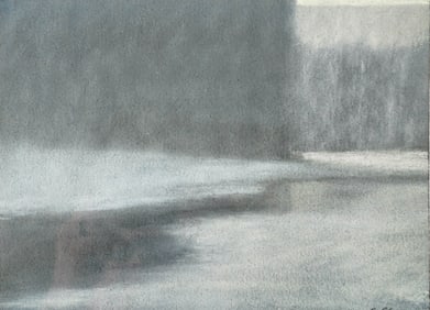 Troy W. Dalton Original River Scene