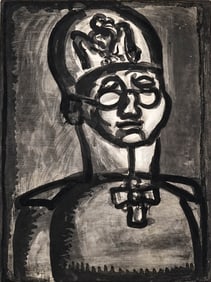Georges Rouault (1871-1958) Loin Du Sourire