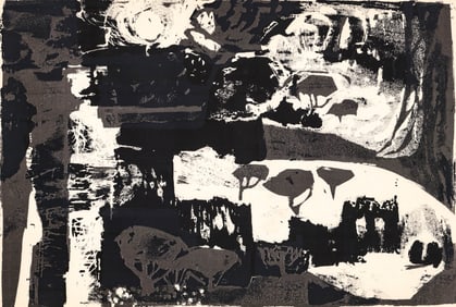 Ute Schmolling Signed Screenprint # 23/100