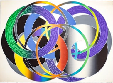 Hiroshi Murata SIGNED #7/77 'Murasaki' Litho