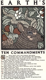 David Lance Goines Original Lithograph Poster