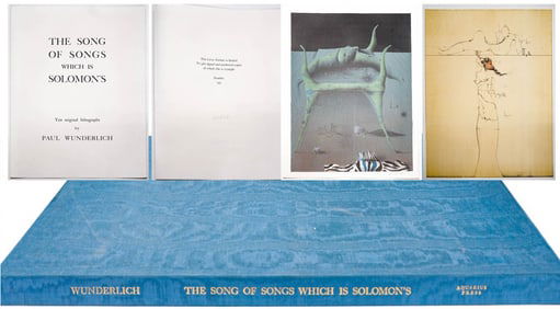 Paul Wunderlich Song of Songs (10 Litho Set) S/N