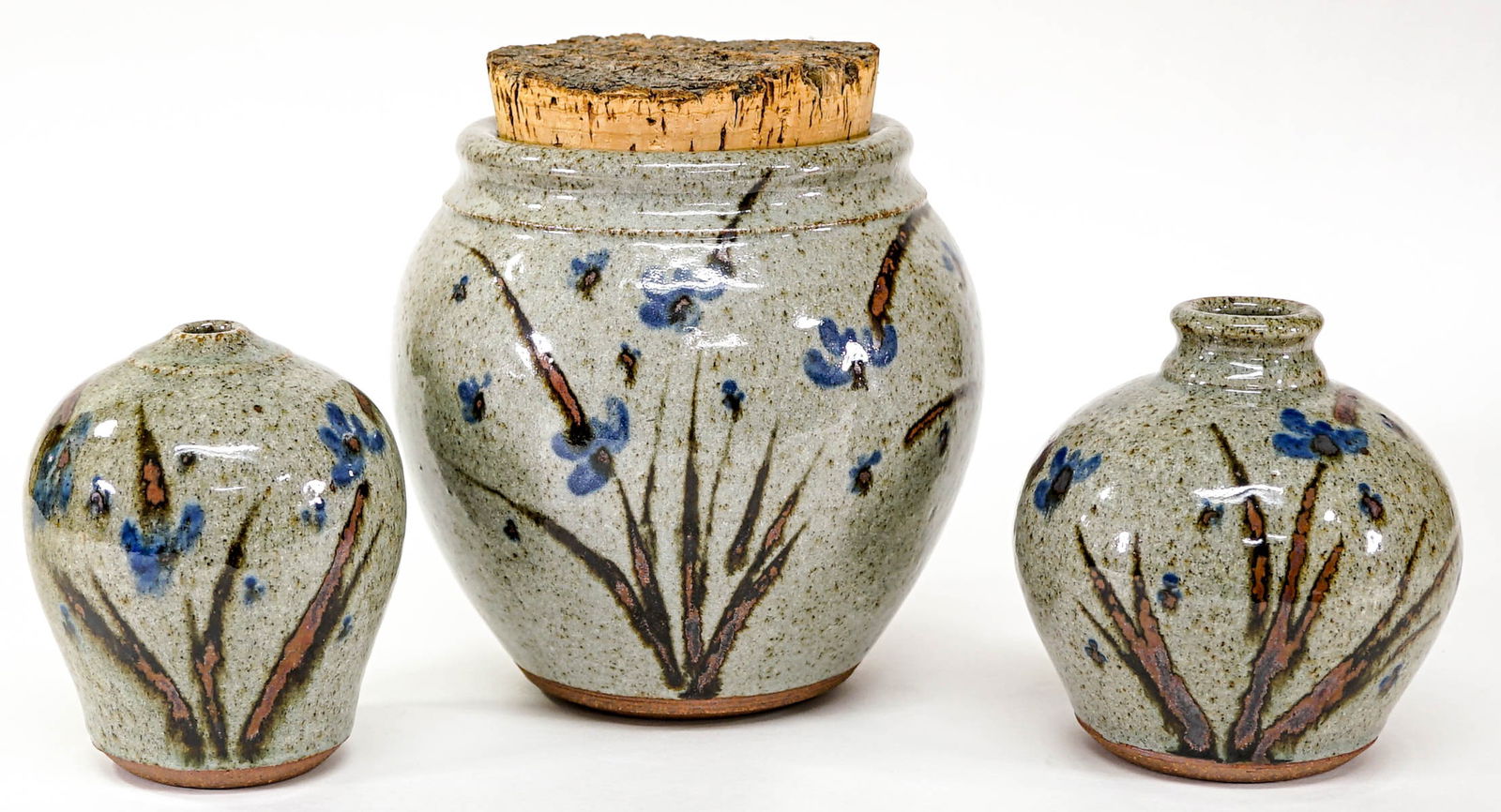 Walt Schmidt (3) Studio Pottery Vases SIGNED (1 of 11)
