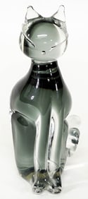 V. Nason Murano Art Glass 7.5IN Cat